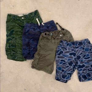 Gap Boys Cammo Shorts Bundle